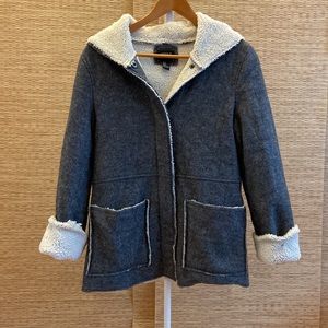 Wool/Faux Fur Jacket